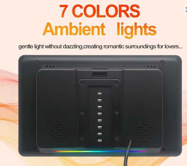 Monitor Auto 10,1" – Android, CarPlay e Bluetooth