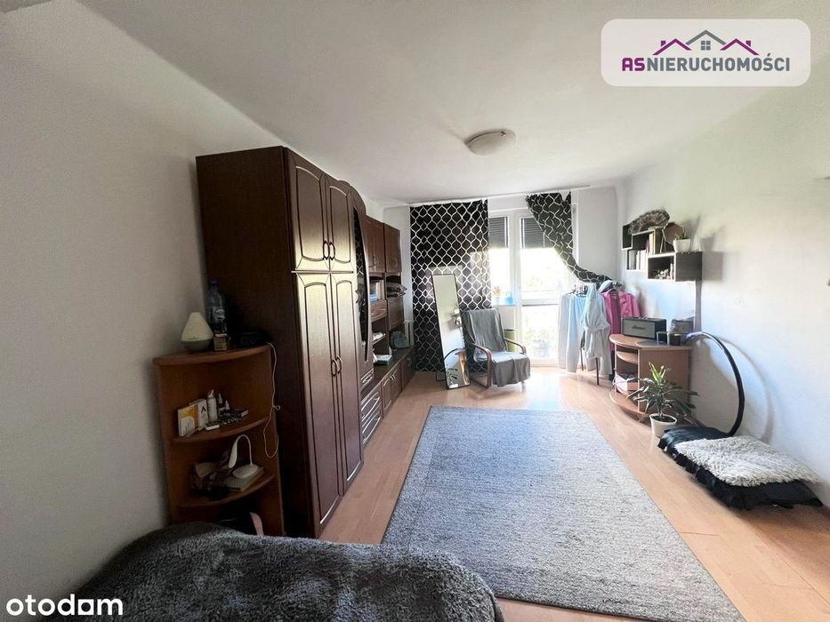 2 pokoje, 45m2, balkon, idealne dla obcokrajowca, blisko Emka