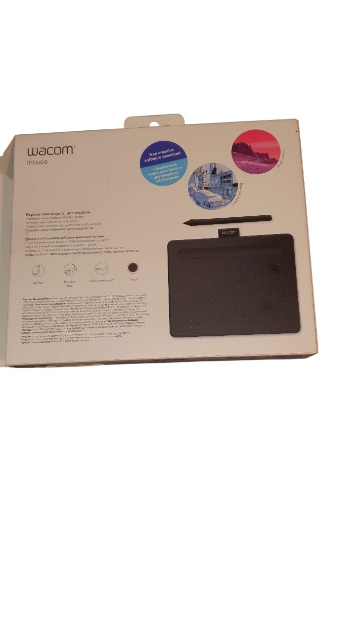 Wacom Intuos S tablet do rysowania
