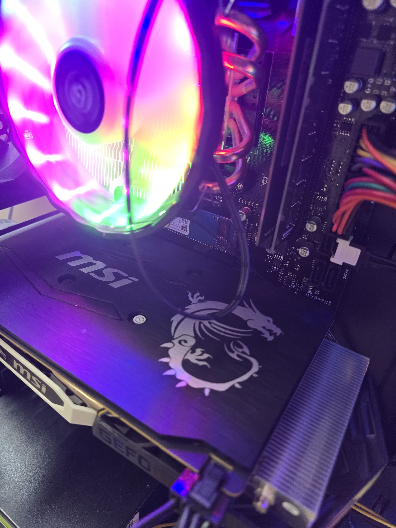 Ігровий системник AMD Ryzen 5 5500 16gb Geforce 1660 ssd m2 256