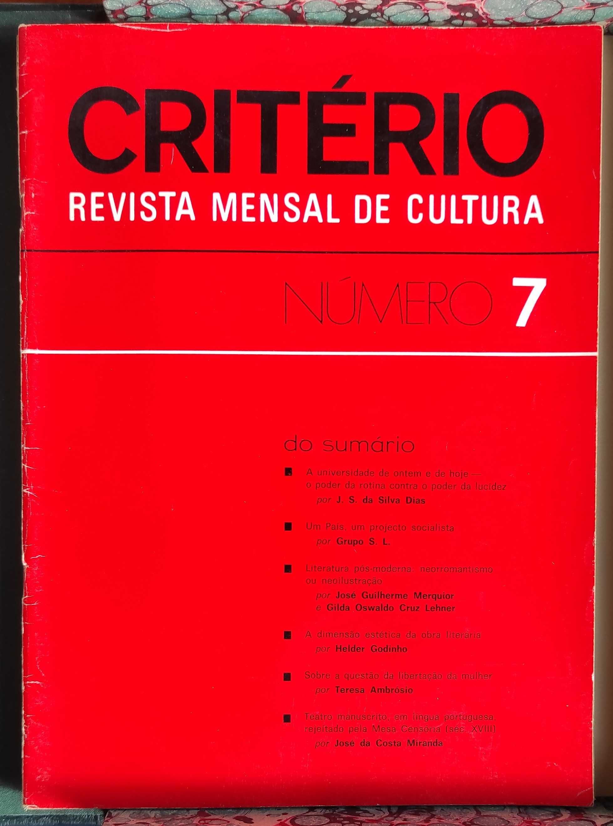 Critério. Revista Mensal de Cultura