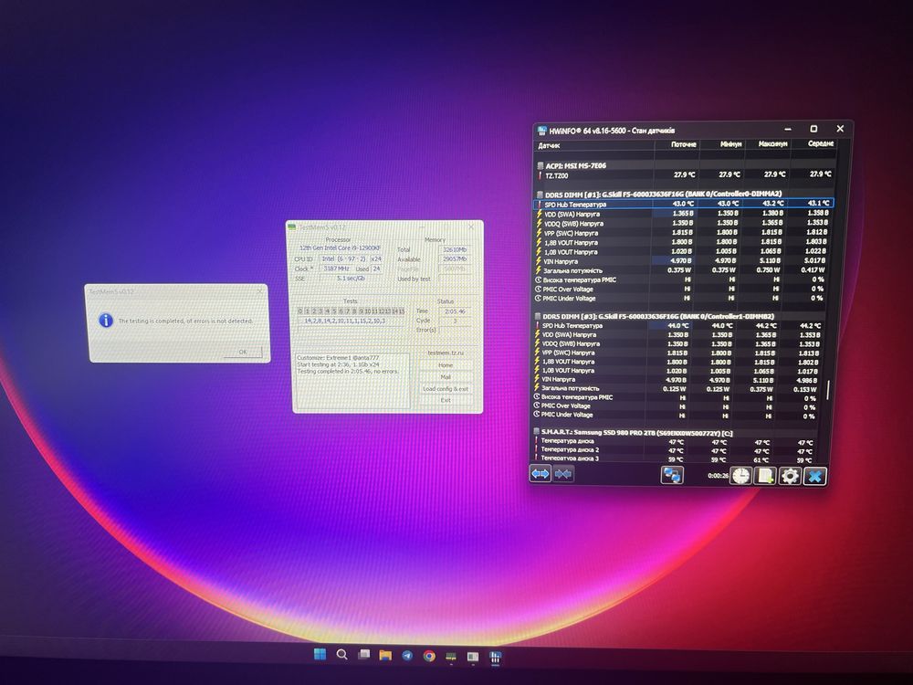 Оперативна пам’ять G.Skill DDR5-6000