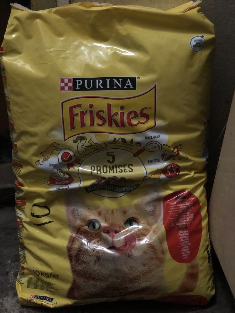 Корм для котов и собак сухой МЯУ, FRISKIES,ПАН КОТ,ГАВ