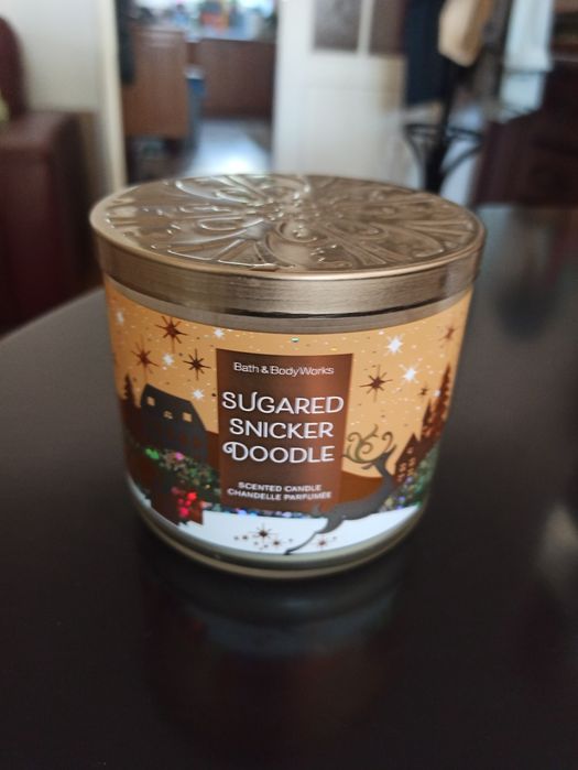 Duża świeca Sugared Snicker Doodle Bath & Body Works