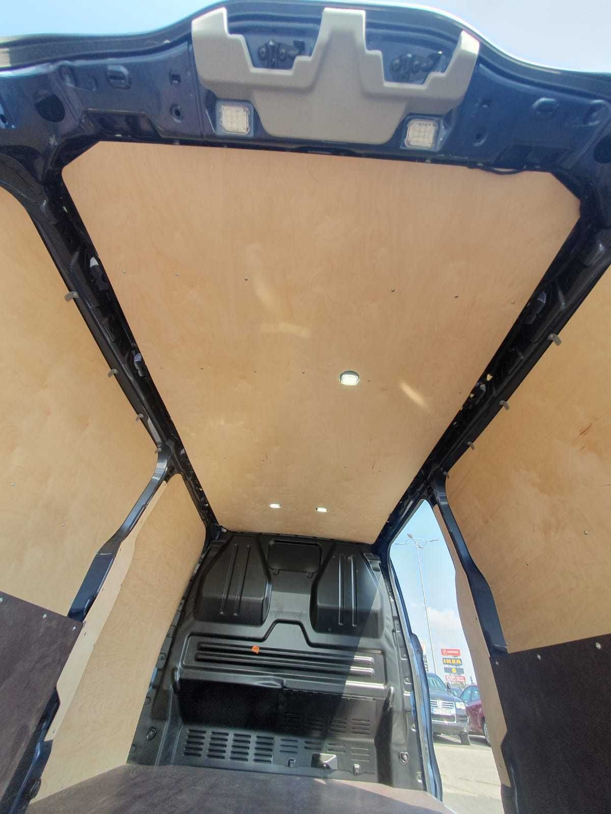 Zabudowa paki Ford Custom, CUSTOM II, VW T7 sklejka, podłoga boki