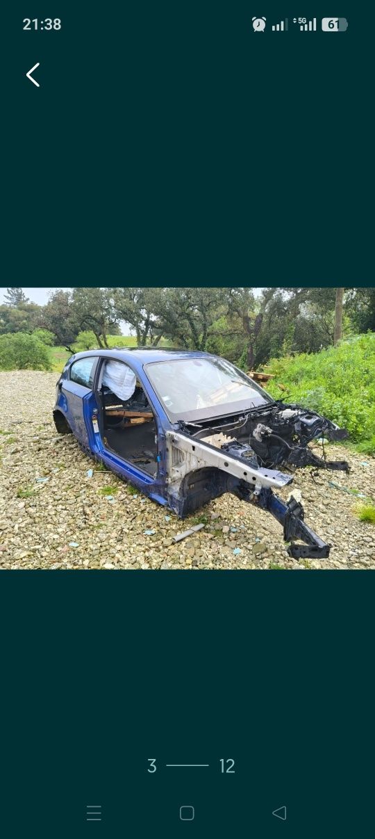 Bmw 118 d so peças