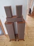Zestaw kina domowego 5.1 Yamaha NS-C55 2x NS-E55 2x NS-50F YST-sw105