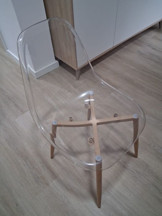Cadeiras acrílico perfeito estado