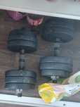 Hantle 17 kg i gryfy
