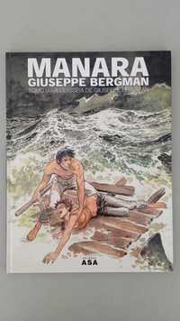 BD Manara tomo 9 a odisseia de Giuseppe Bergman ( capa dura)