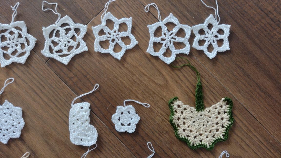 Ozdoby świąteczne handmade ręcznie robione na choinkę