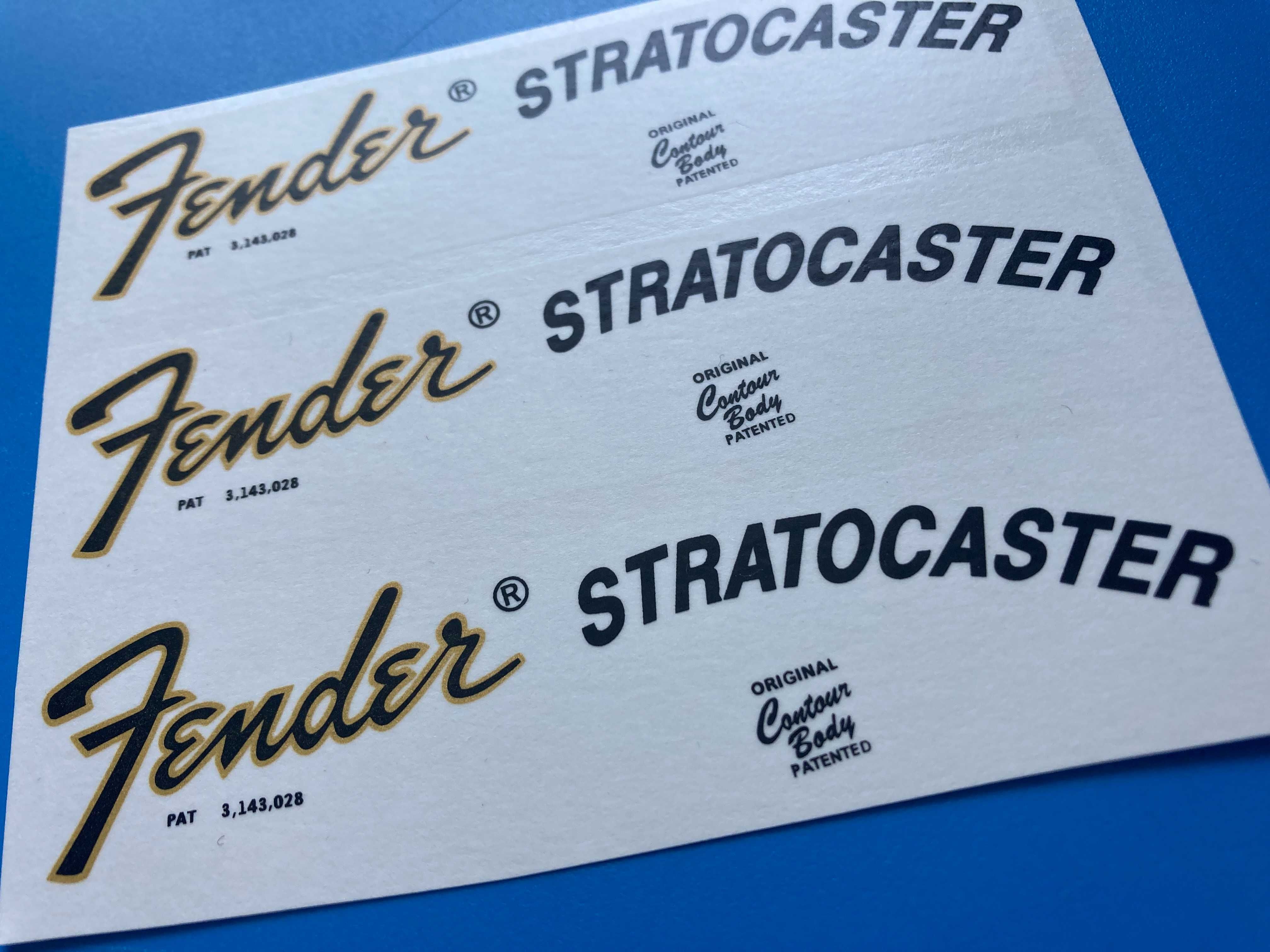 Gitara Fender Stratocaster Logo