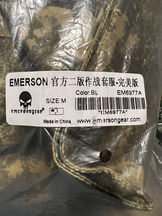 Комплект тактичний камуфляжний уніформи Emerson Gen2 Camo EM6977