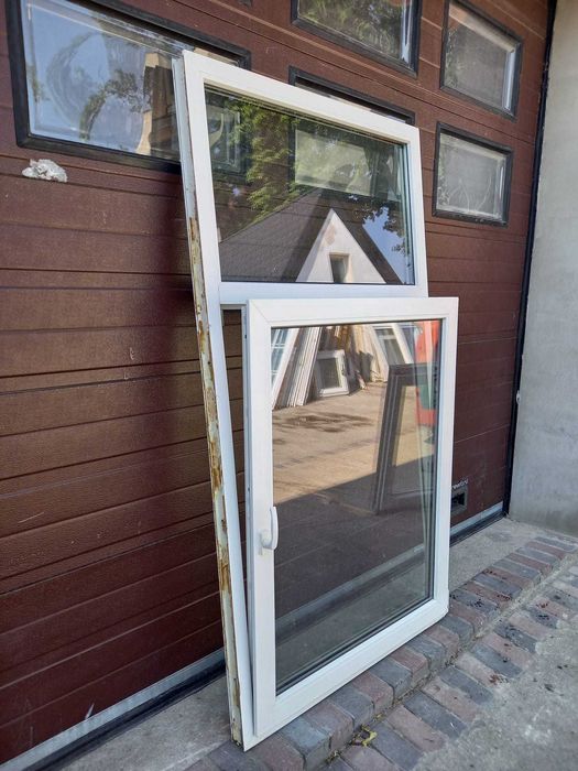 Okno duże do kamienicy z fixem witryną 106x194 DOWÓZ CAŁY KRAJ