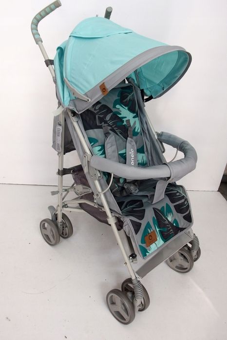 lionelo elia oslo wózek spacerowy parasolka tropical turquoise