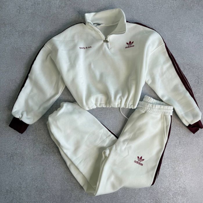 Костюм на флісі адідас, теплий костюм adidas, костюм зимний адидас