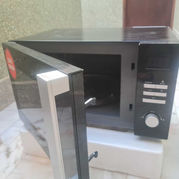 Microondas Flama preto 1000w C/grill