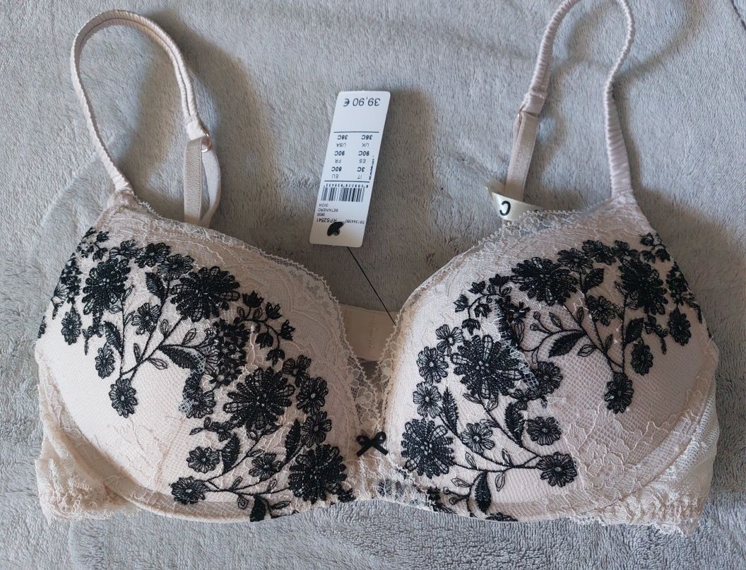 Biustonosz Intimissimi Gioia push-up bez fiszbin 80C/3C