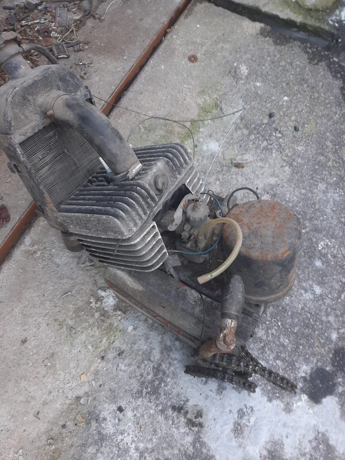 Motor zundap XF 17 com livrete