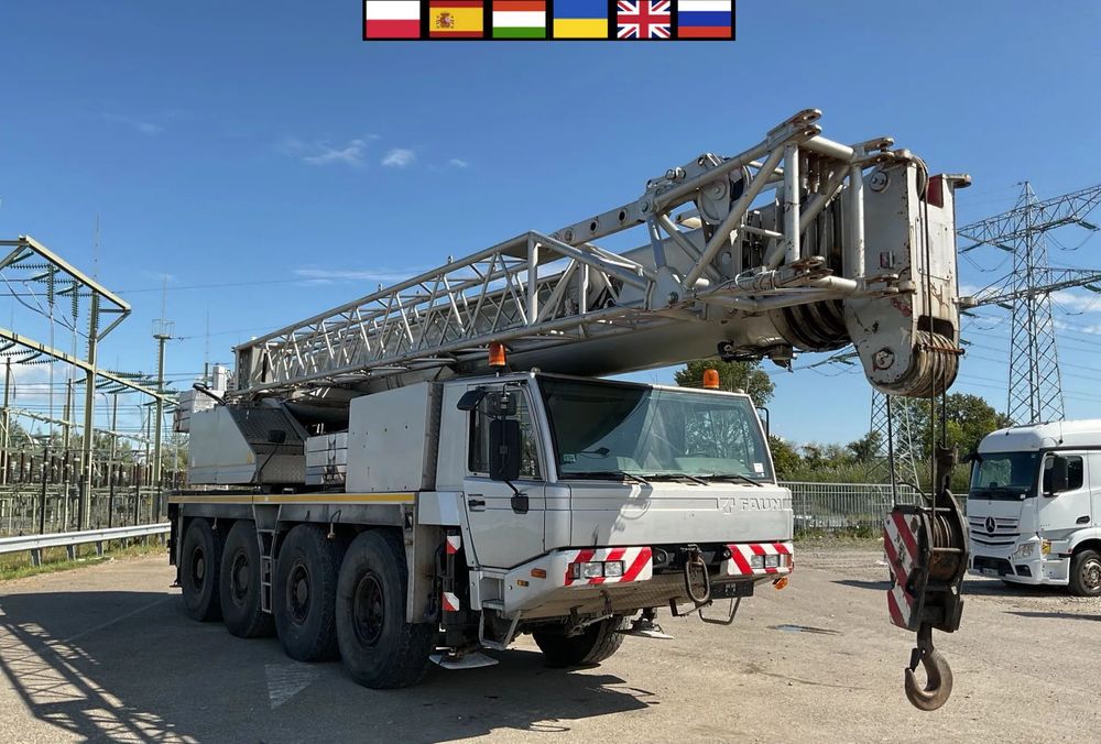 Faun ATF65G-4 / udźwig 65 t / ramię 44 m / Dźwig terenowo-szosowy  _238346