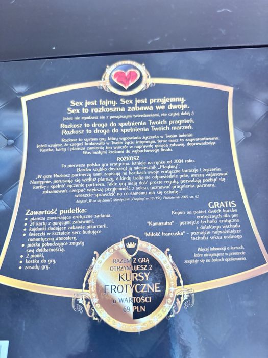 Gra erotyczna Rozkosz