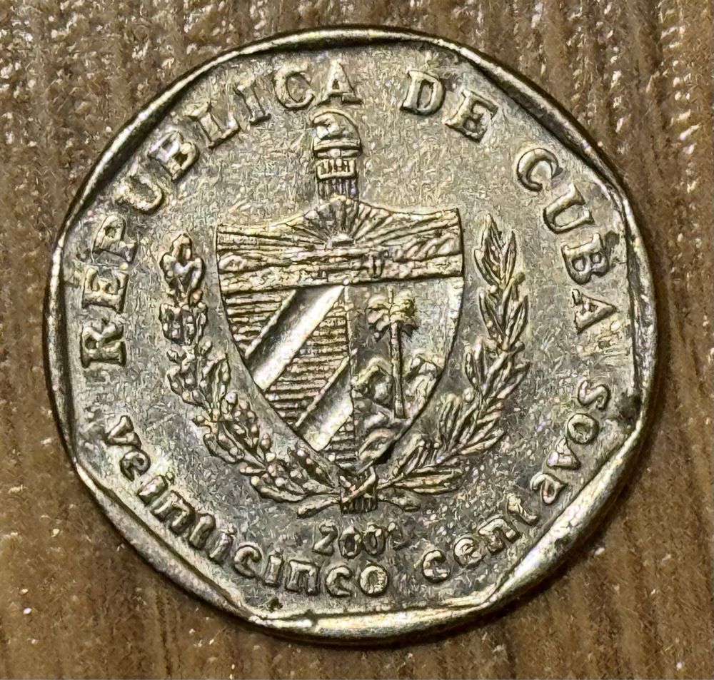 25 centow Kuba Moneta