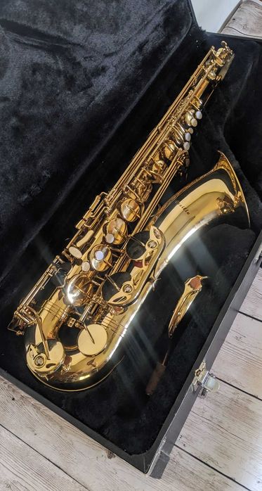 Тенор Саксофон Cecilia обслужений, кейс, мундштук Meyer + гайтан
