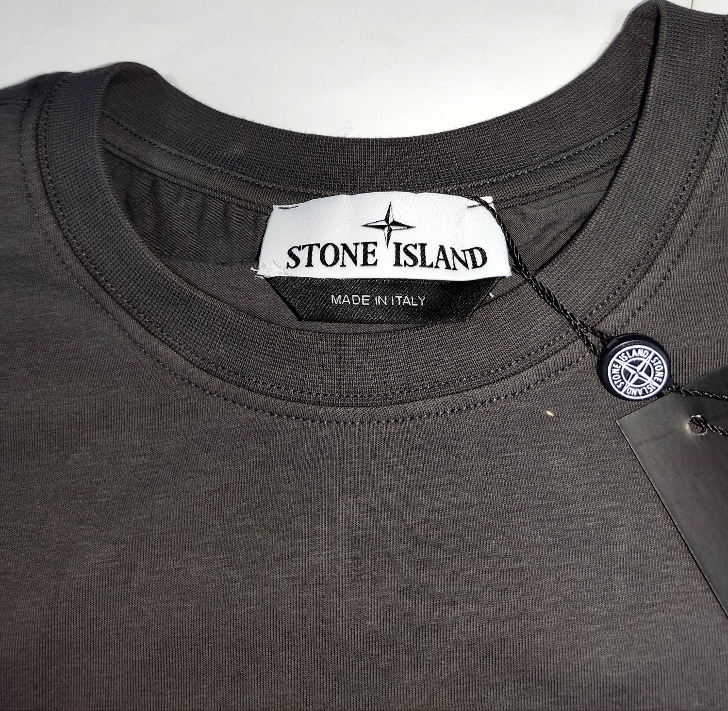 Футболка Stone Island,хлопок ,принт S48р.