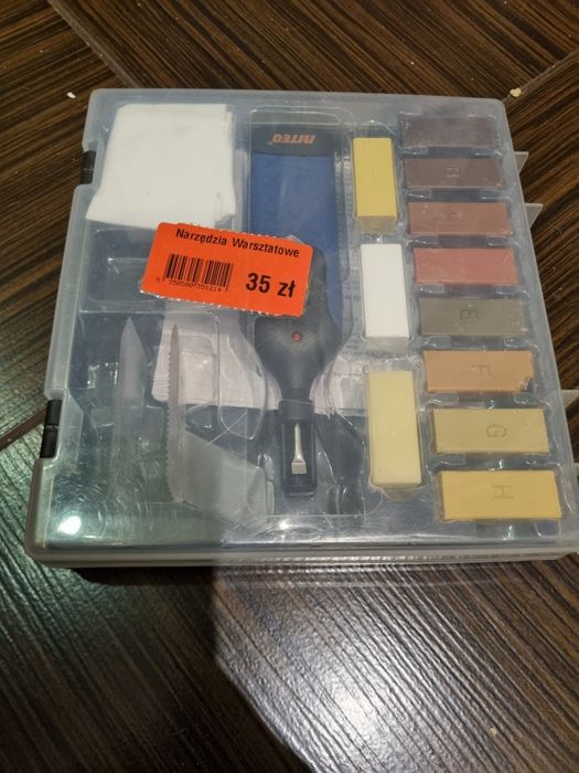 Zestaw do naprawy ubytków w drewnie