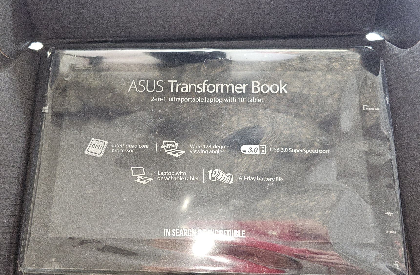 Asus Portátil Híbrido notebook tablet 500gb