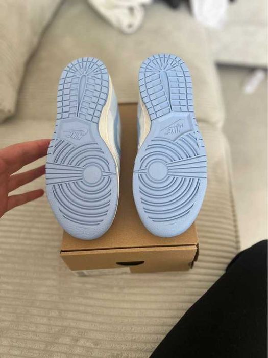 "Buty Trampki" Nike_Dunk_Low_Blue_R.38