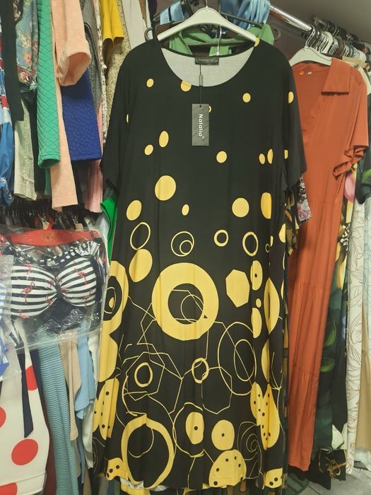 Яскраві жіночі сукні, яркие женские платья свободного кроя