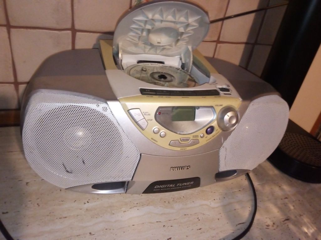 Philips radio radiomagnetofon budowlany