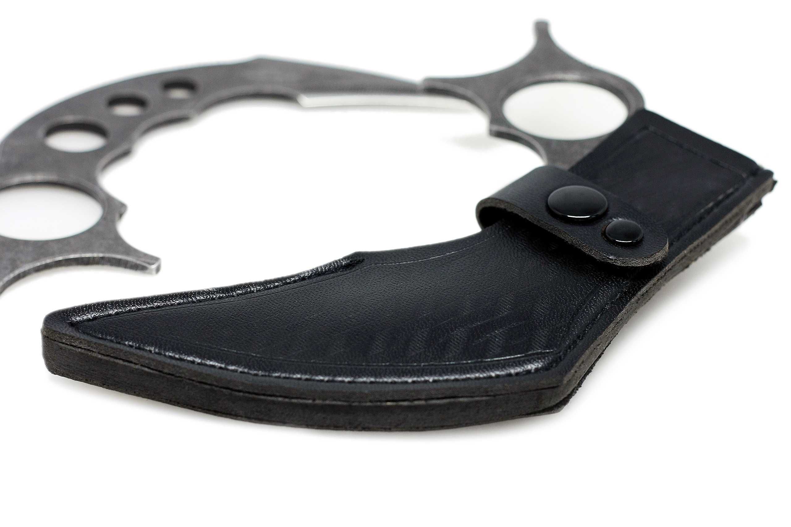 Nóż KARAMBIT PAZUR Hibben Claw II TAKTYCZNY stonewash Etui