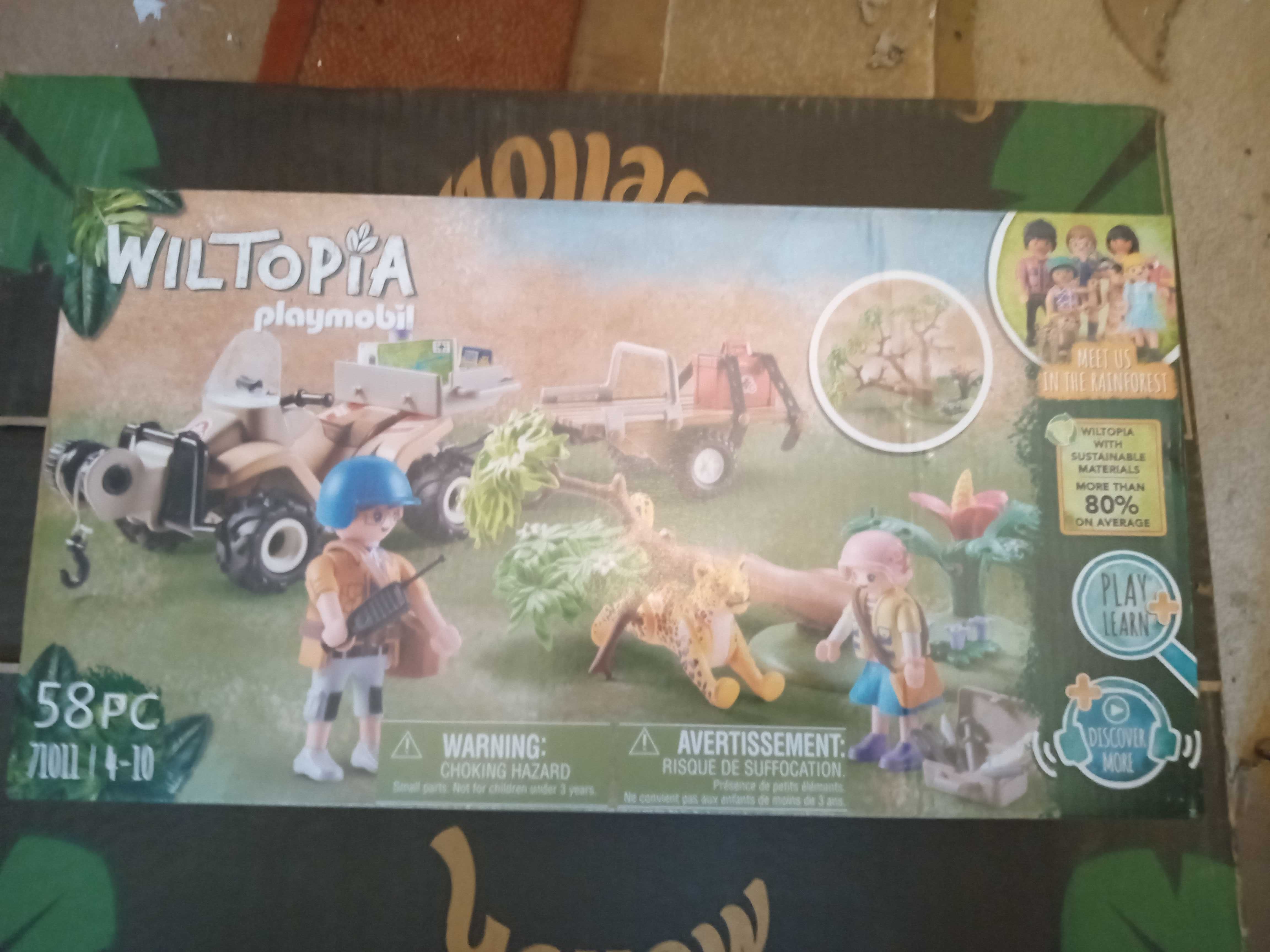 PLAYMOBIL 71011 Wiltopia Quad ratunkowy