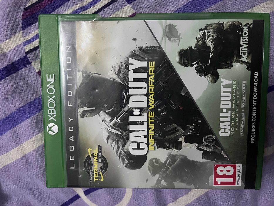 Call of duty Infinite Warfare i Modern Warfare Remaster Xbox one