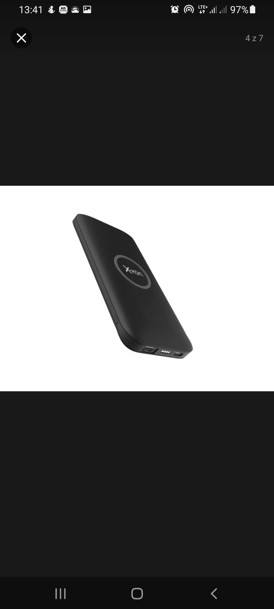 Power Bank 10000 mAh (Indukcja 10W, USB-C, PD 18W) super szybki mocny
