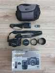 Olympus E-410 Lustrzanka i dwa obiektywy kit dSLR live view