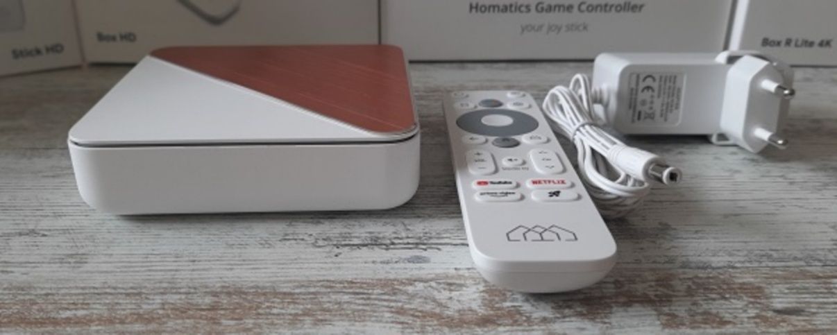 HOMATICS Box R 4K Plus 4/32GB Amlogic S905X4 WiFi6 NETFLIX SmartTV Box
