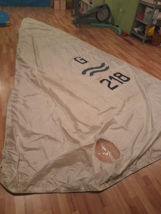 Grot do małej łodzi