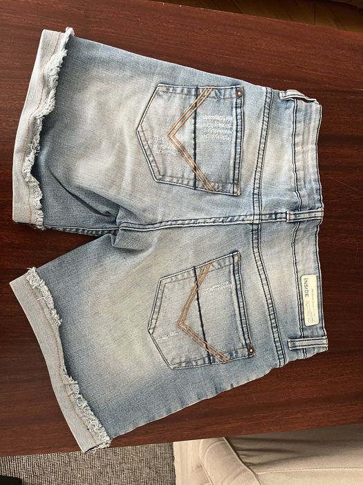 Shorty jeansowe inside