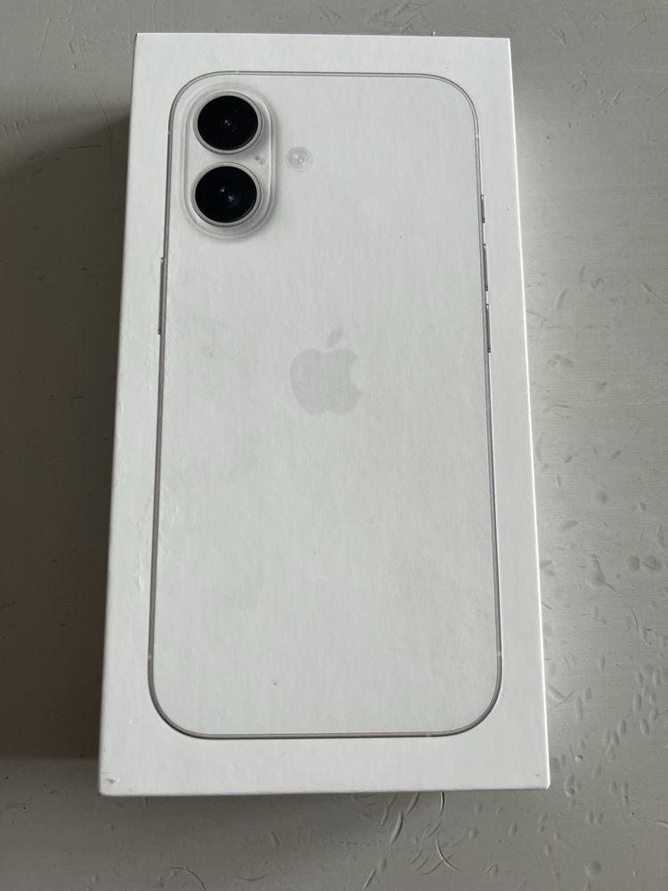 Iphone 16 256gb bialy nowy zaplombowany