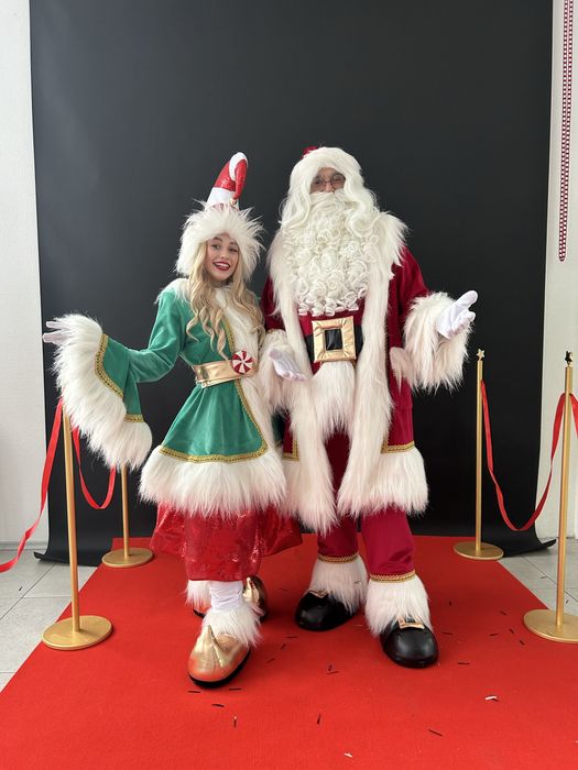 Експрес привітання Санта Клаус Ельфи Дід Мороз та Снігурока