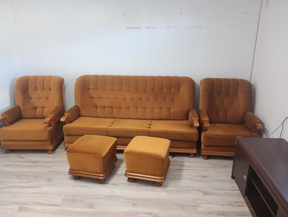 Komplet wypoczynkowy.