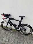 Bicicleta triatlo  TT Willier Black com campanolo carbono