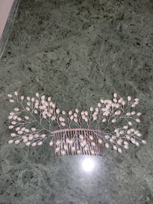 Gancho Toucado Pérolas Noiva