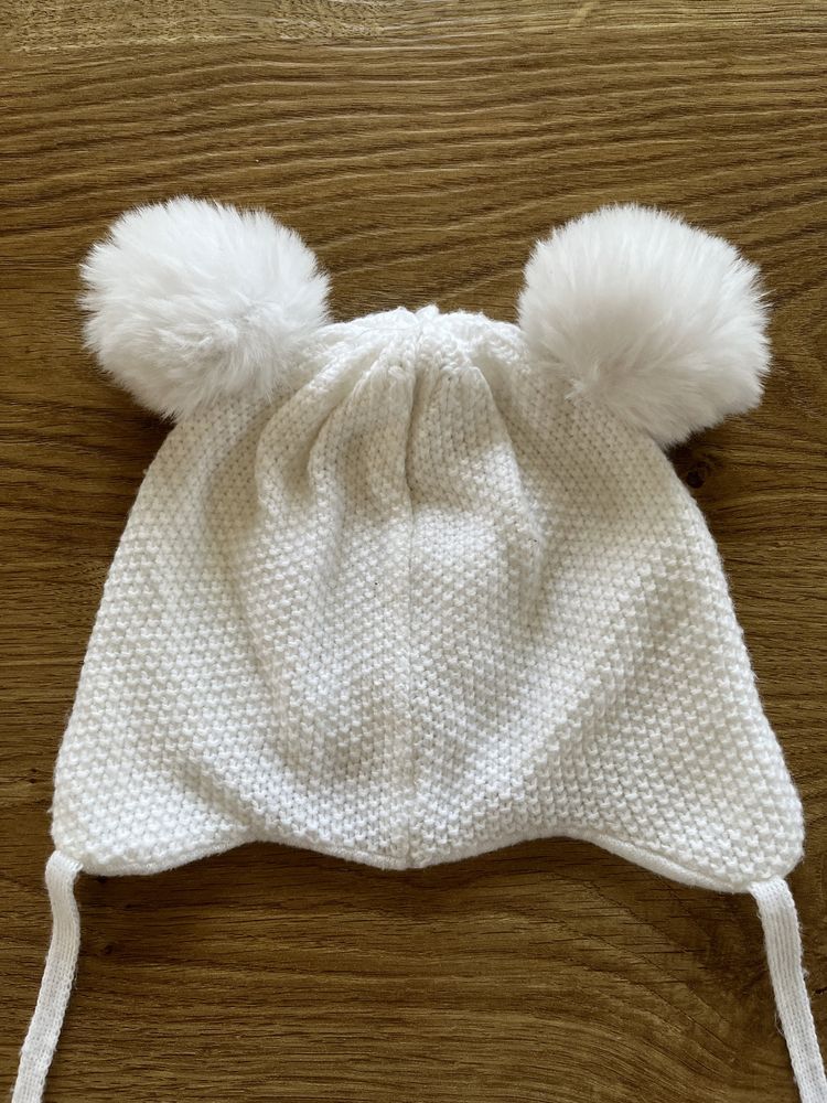 Czapka niemowlęca zimowa Ambra