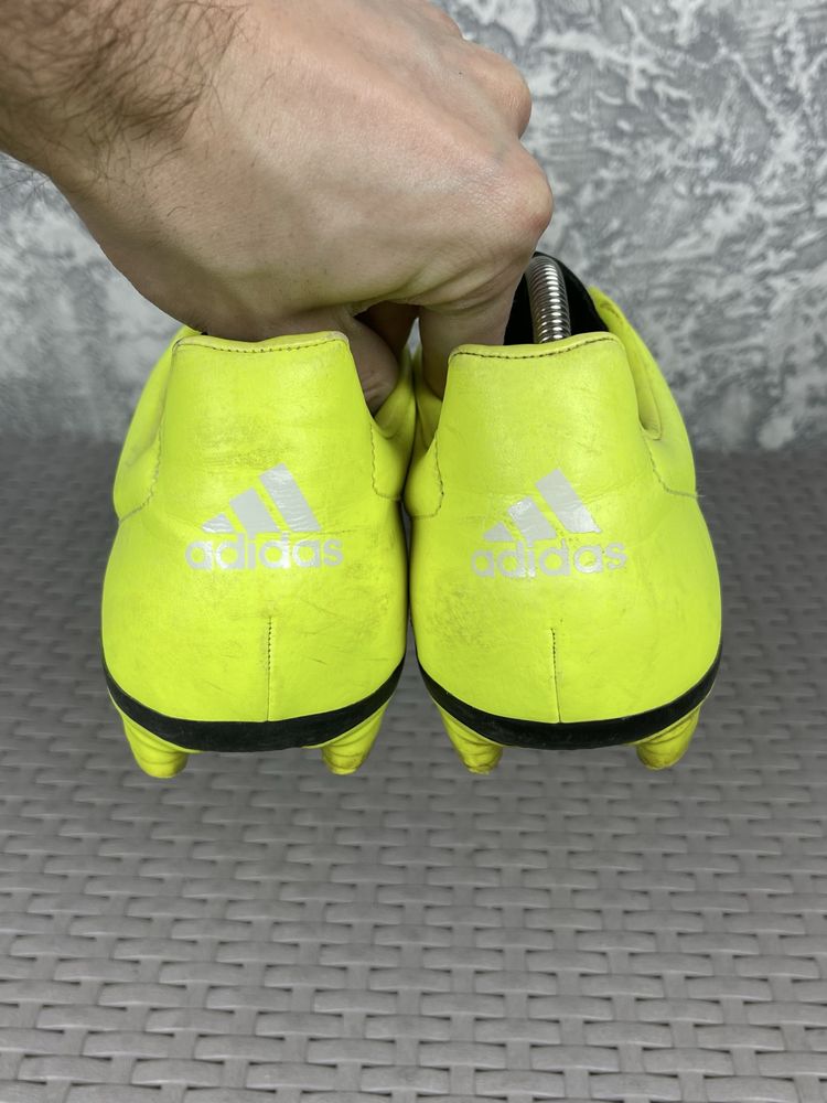 Adidas ace бутсы копы сороконожки 46 размер футбольные кожаные