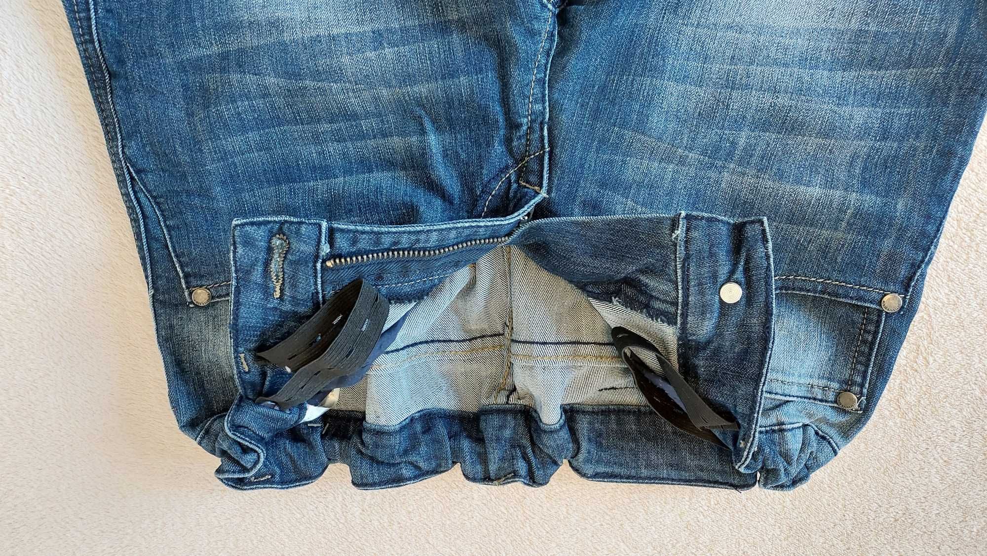 Spodnie jeansowe REPORTER z gumką, obwód od ok. 60 cm do ok. 80 cm