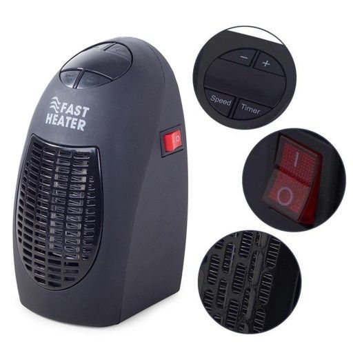 Grzejnik elektryczny, termowentylator 400W, grzałka